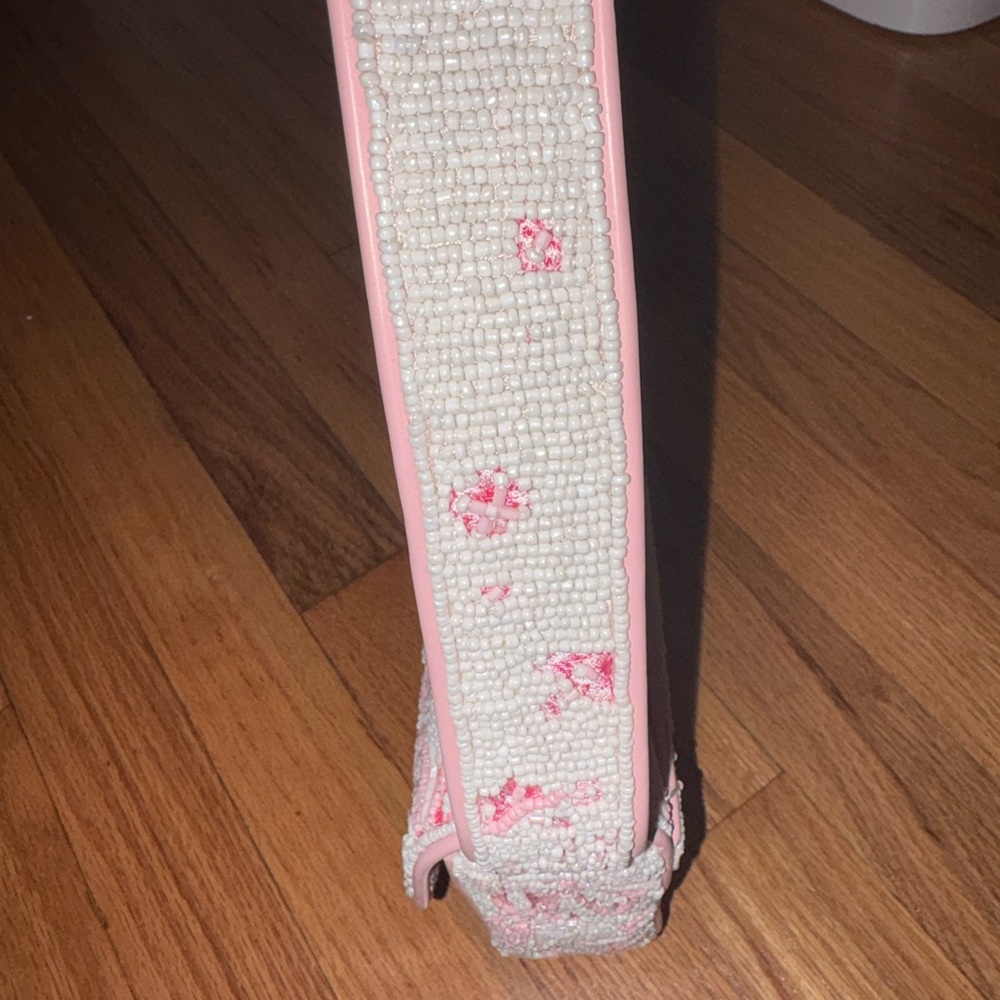 STAUD Tommy Beaded Bag Cherry Blossom Toile - Picture 6 of 9